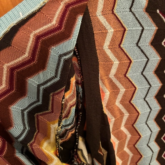 Missoni for Target 20th Anniversary Collection Zigzag Sweater Dress Set L XL - Picture 4 of 6